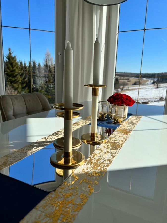 Luxus Ferienhaus Erzgebirge In Alleinlage Altenberg Eksteriør billede